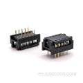 Conector IDC de paso de 2,54 mm 10P